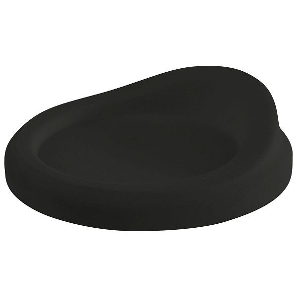 APS Deckel -TO GO-, Ø 8,5 x 2,5 cm, Polypropylen, schwarz, VE: 48 Stück, 66917
