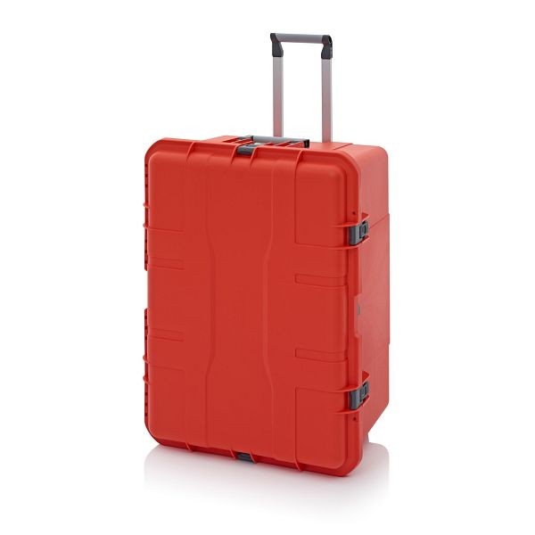 Auer Schutzkoffer Pro Trolley, Blutorange, mit 2 gleichschließenden Schlössern, unbestückt, CP S 8644-2002