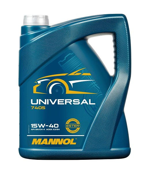 MANNOL Economy-Class-Motoröl 7405 Universal 15W-40, VE: 5 l, MN7405-5