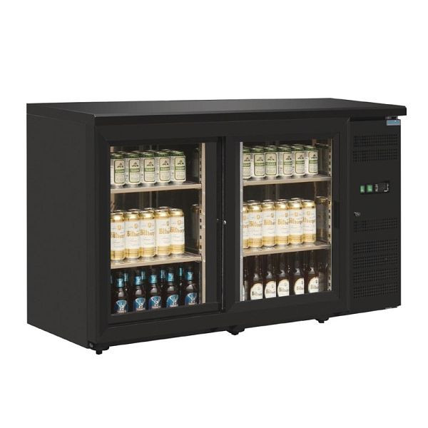 Polar 2-türiger Barkühlschrank 350L, CS102