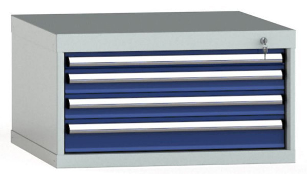 KLW Schubladenschrank 400 x 725 x 750 mm H x B x T, Einbaumaß: 300 mm, Einteilung: 36x36 Einheiten, VU / 200 kg, SGB0400-04UP-001