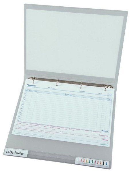 BOI PP-Ringordner A4, "Visio", natur-transparent, 9108-01823