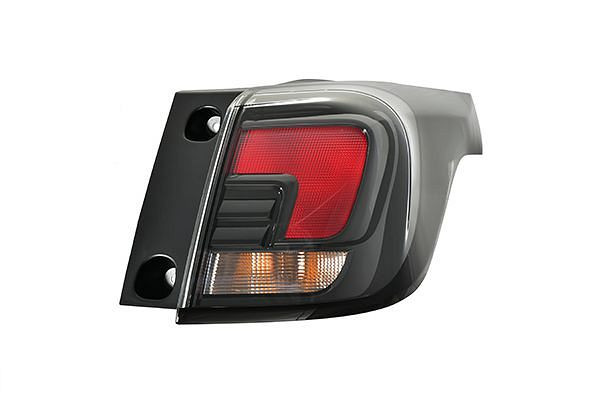 HELLA Heckleuchte, Glühlampe, äusserer Teil, für u.a. Opel Crossland X, ECE, für Rechtsverkehr/für Linksverkehr, rechts, 2SD 015 693-121