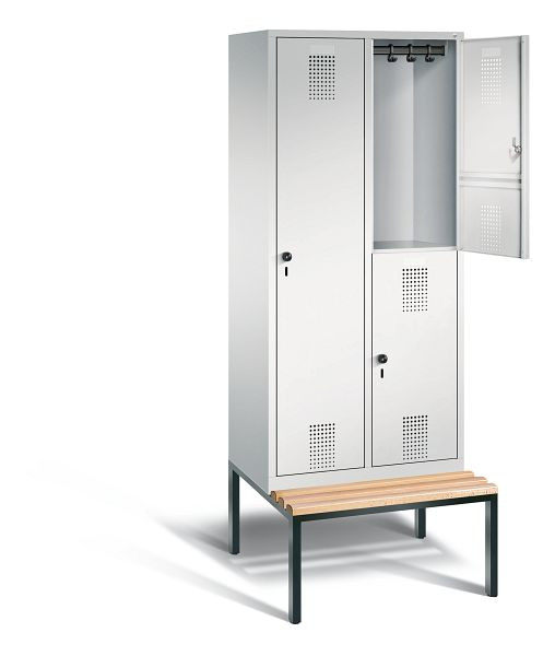 C+P Kombi-Spind Evolo, H2090xB810xT815mm, Farbe: Lichtgrau, 48650-22 S10022