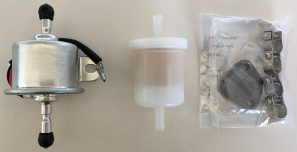 ELMAG 12 Volt Dieselpumpe (Original), passend für Kubota Motore (inklusive Dichtsatz und Filter) Kubot Ref.- Nr.: K454, 9503353