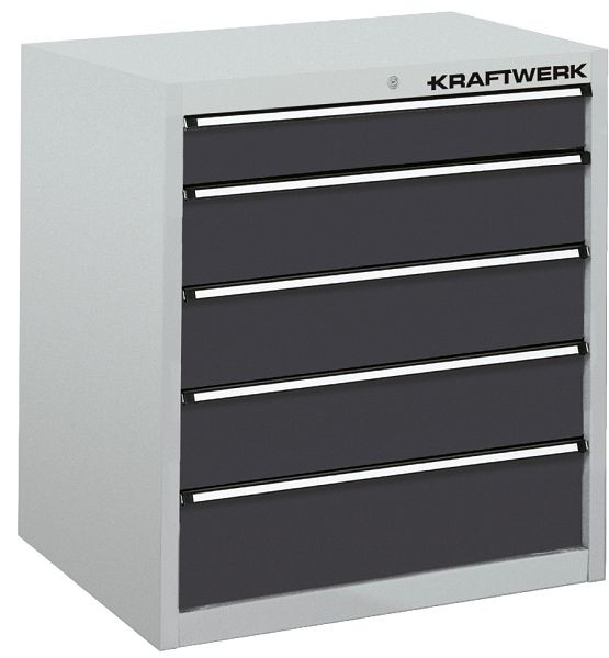 Kraftwerk Schubladenschrank 550 mit 5 Schubladen, 800x695x695 mm V150, 140.080.002