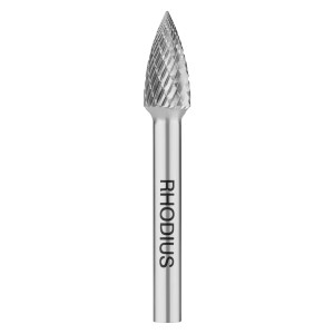 Rhodius TOPline HF G Hartmetall-Frässtift Form G, Schaftdurchmesser [mm]: 6, 305062