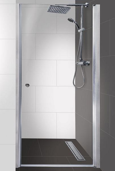 Sanotechnik Schwenktür für DK75-77x195cm L/R, SANOFLEX chrom, MD80