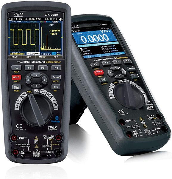 CEM TRMS Multimeter + Oszilloskop, CEM DT-9989