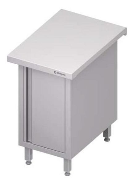 Stalgast Neutralausgabe "Free Flow" mit Flügeltüren 800x735x880 mm Edelstahlabdeckung, FF08123