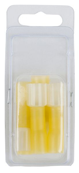 KS Tools Sortiment isolierter Quetschverbinder, gelb, AWG12-10, 6-teilig Stecker, 970.0660