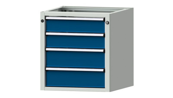 ANKE Werkbänke Unterbauschrank, Modell 1804 V, 570 x 615 x 600 mm, RAL 7035/5010, 402.021