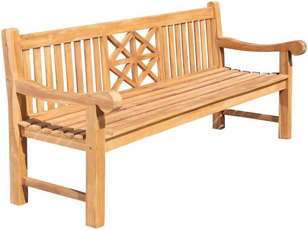 CLP Teakbank Florida 220 cm, teak, 316758, 4251756441982