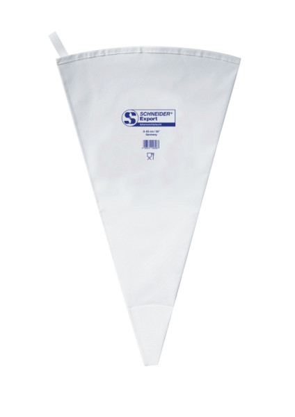 Schneider Spritzbeutel, 8-65 cm, "Export" in blau, verschweißt, 350088