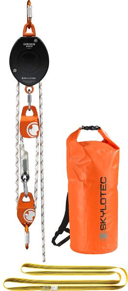 Skylotec GORDON Flaschenzug-System KIT, Konfiguration: 1:3, Länge: 45m, SET-402-3-45
