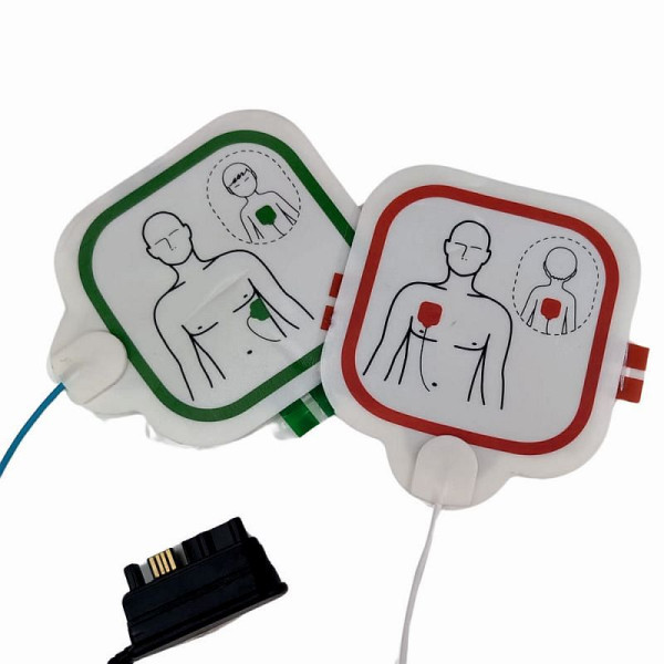 MedX5 HeartSave Y/YA Multifunktions-Ersatzelektroden für Kinder & Erwachsene, 1 Paar, 1-57202