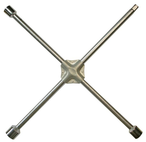 SW-Stahl Radkreuzschlüssel, 3/4", 24-27-32 mm, LKW, 02450L