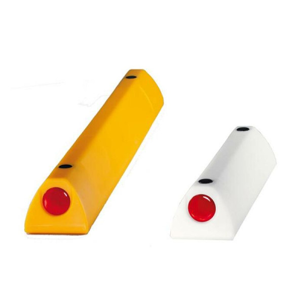 Stein HGS Parkplatzstop "Trail" aus Kunststoff, Höhe: 90mm, gelb/Länge: 900mm, 13576