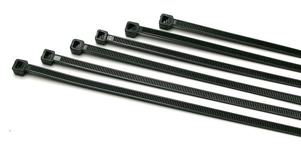 Etherma Kabelbinder für Dachrinnenheizung, UV-beständig, 100 x 2,5 mm, 30515