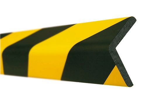 DENIOS Eckschutz Typ H, selbstklebend, Winkelform, Länge 5 m, 173049