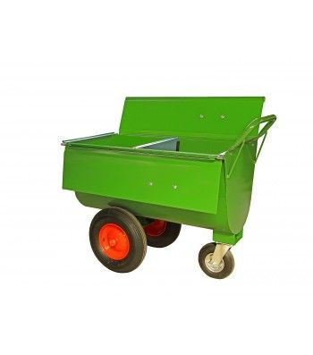 Growi Futterwagen 180 LL mit Trennwand und Deckel, 10120550