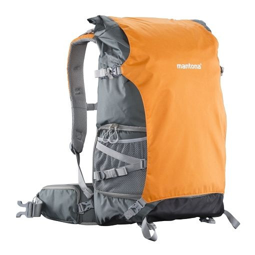 Mantona Kamerarucksack elementsPro 50 grau orange, 21312