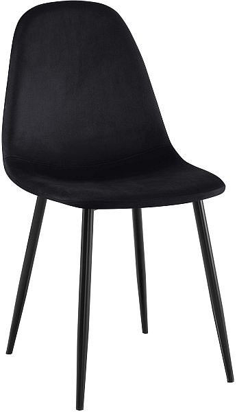 CLP Esszimmerstuhl Napier Samt, schwarz, 317562, 4251756448950