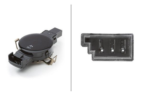 HELLA Regensensor, 3-polig, geclipst, 6PW 011 014-811