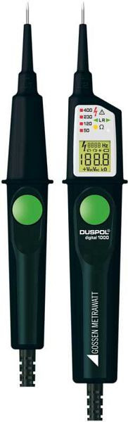 Gossen Metrawatt Digitaler TRUE RMS Spannungsprüfer mit Widerstands-/ Frequenzbereich, M611F