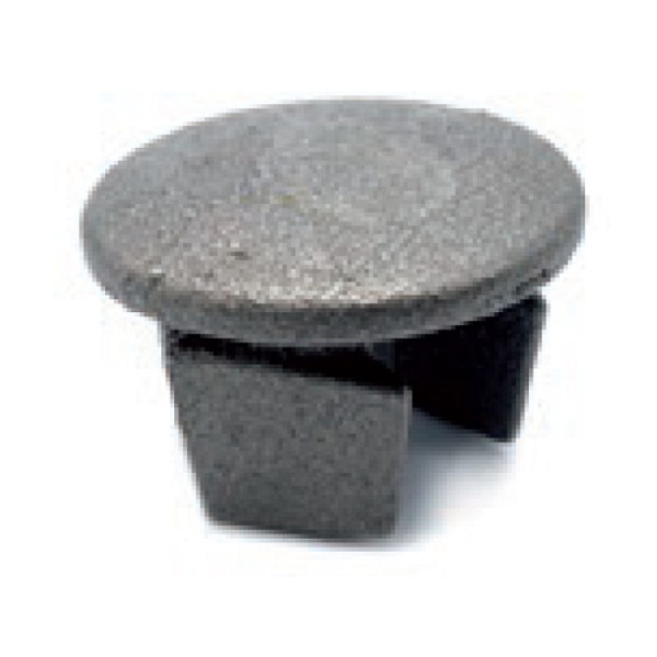 Stein HGS Endkappe Metall dünn, aus Temperguss, Rohr Ø 42 mm, VE: 10 Stück, 62554.0002