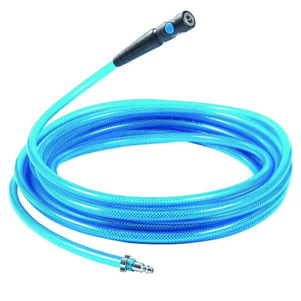 Prevost Schlauchverlängerung mit PVC-Schlauch DIFLEX und Sicherheitsschnellkupplung prevoS1, Ø Innen/Außen=8x14mm, Länge=10 m, Kupplung=ESI 07, RAL DESB810