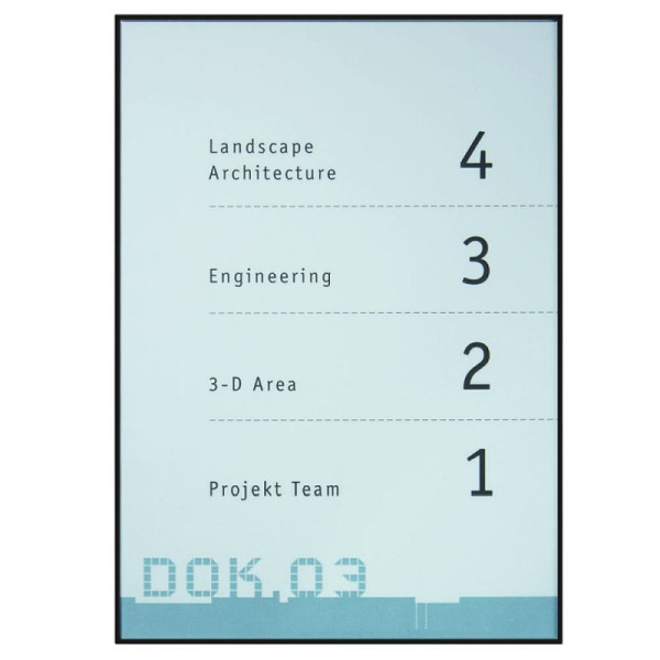 Stein HGS Infotafel 'New Age' DIN A4, na7012, 4065588567952