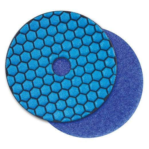 ELMAG DiaProfi-Polierpad Ø100mm, Körnung 50, Klettaufnahme, 62300