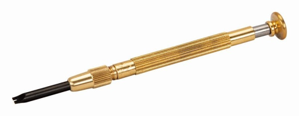 Bahco Uhrmacher-Festhalteschraubendreher, Schlitz 2,5 mm, 95 mm, 2784-2.5