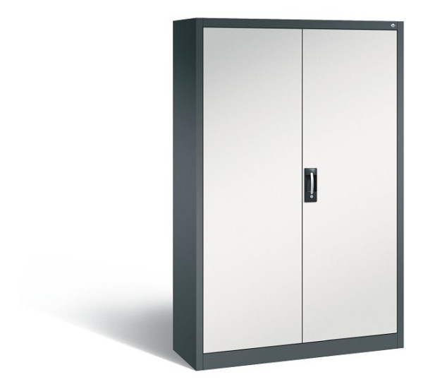 C+P Büro-Drehtürenschrank Acurado, H1950xB1200xT400 mm, Anthrazit/Grau, 9460-000 S10954