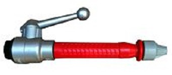 Ebinger Alu-Strahlrohr-D, 1"AG mit MS-Schnellkupplung, 130.115