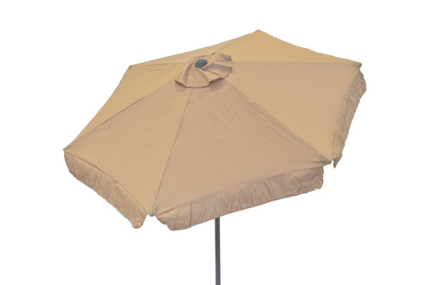 Merxx Sonnenschirm, Ø 230 cm, 38 mm Rohr, beige, 29052-311