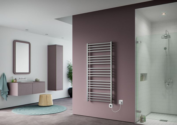 Ximax Elektrischer Handtuchwärmer C4 1260 mm x 600 mm 600 Watt Typ 7 Chrom, 11791