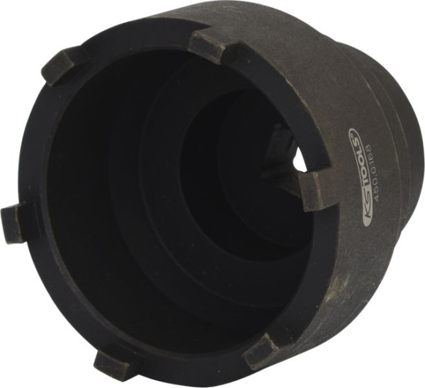 KS Tools 3/4" Nutmuttern-Schlüssel mit 6 Zapfen für Mercedes und MAN, 95-115mm, 450.0168