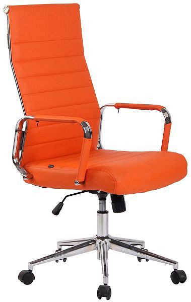 CLP Bürostuhl Kolumbus, orange, 317020, 4251756444242