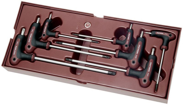 Kraftwerk Completo Torx®-T-Griff-Schraubendreher-Einlegeschale 7-teilig, 4900-26B