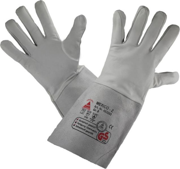 Hase Safety MEXICO- Z-35 R, 5-Fg.-Sicherheitshandschuhe für Schweisser, Größe: 10, VE: 10 Paar, 403000-10