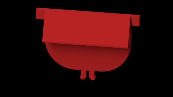 ANKE Werkbänke Muldensteckwand schmal, 34 x 7,5 x 24 mm; VE: 10 Stück, 903.435