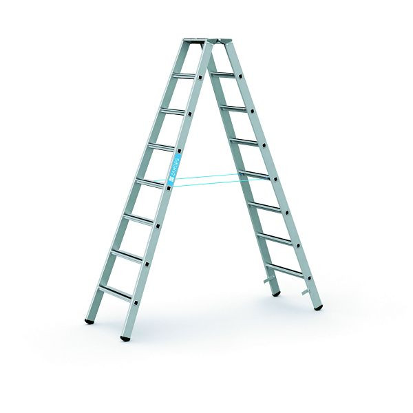 ZARGES Saferstep B - LM-Stufen-Stehleiter 2 x 8 Stufen, 41308