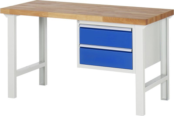 RAU Werkbank Serie 7000 - Modell 7125, B1500 x T700 x H840 mm, 13-7125A1-157B4S.11