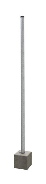 Schake Schilderpfosten SET, Länge: 2500 mm, Ø 76 mm, 473_25-SET