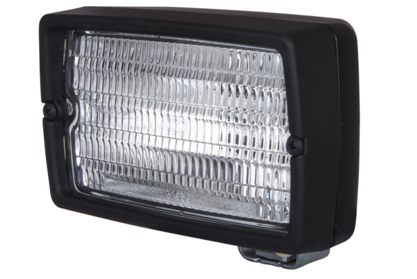 HELLA Halogen-Arbeitsscheinwerfer, Master 5060, 12/24V, Anbau/geschraubt, stehend/hängend, weitreichende Ausleuchtung, Flachstecker, 1GA 005 060-001