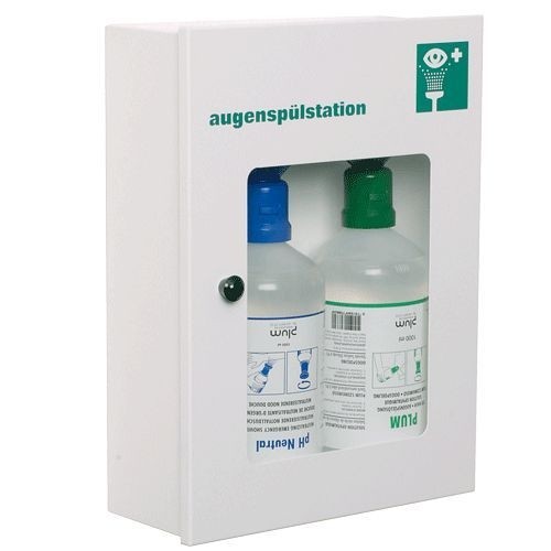 B-SAFETY Augen-Notfallstation BR326045 mit je 1 Flasche 1000 ml, BR326045