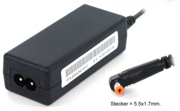 AGI Netzteil kompatibel mit TOSHIBA NB550D-109, 79059