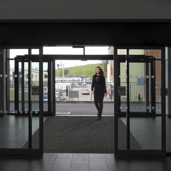 Notrax Master Trax Lite Innenbereiche – Matten für Projekte und Installationen 103, Anthrazit, 200cm, Meterware, 103C0078CH